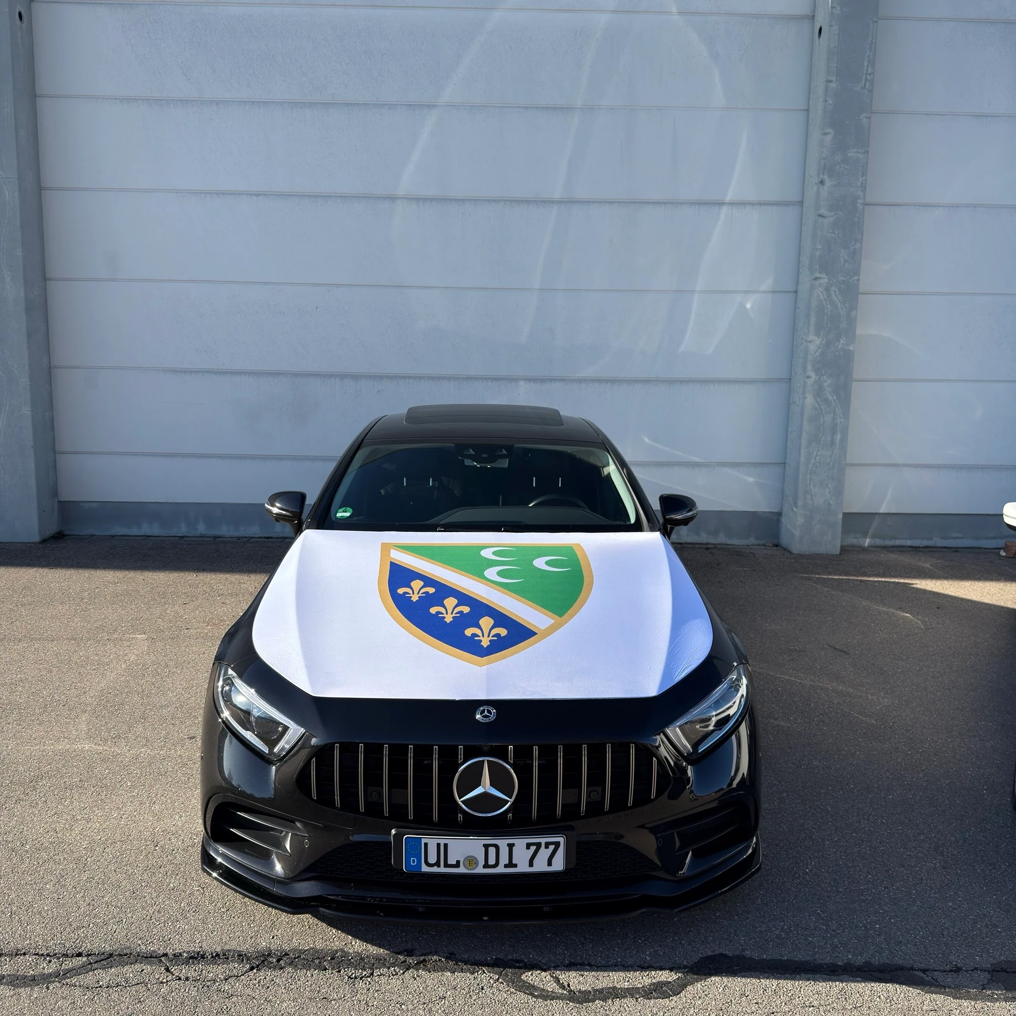 Sandzak Motorhauben-Flagge